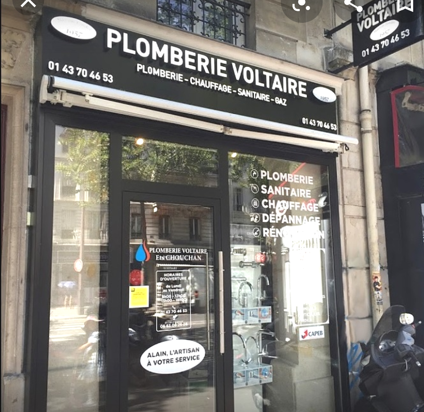 Logo de Plomberie Voltaire